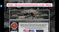 Desktop Screenshot of longshotarmsllc.com